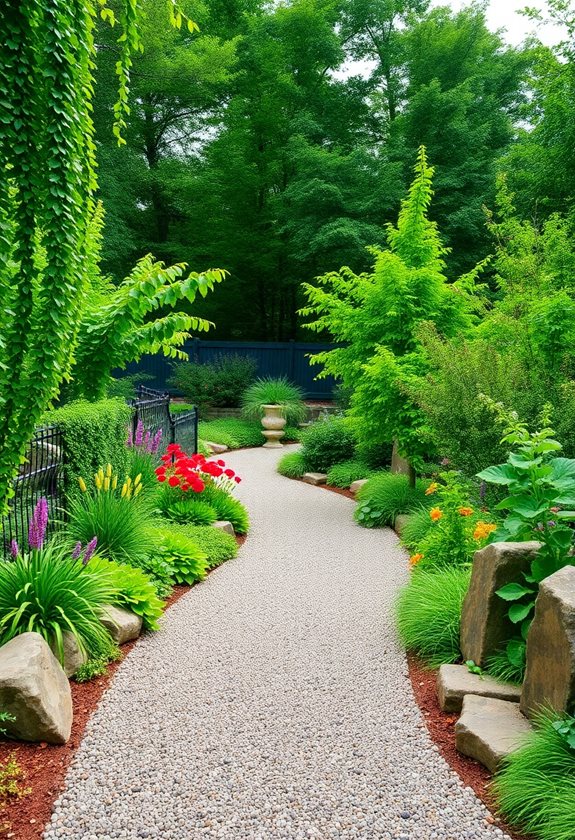 diy gravel pathway project