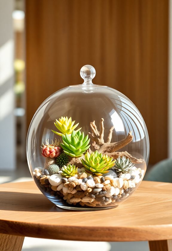 diy succulent terrarium project