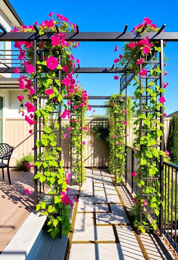 durable garden structure materials