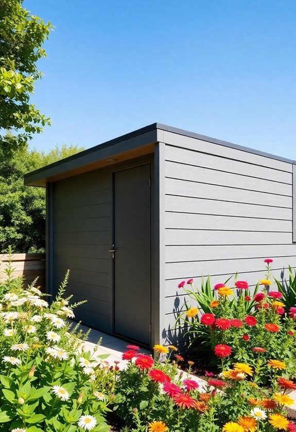 durable low maintenance garden siding