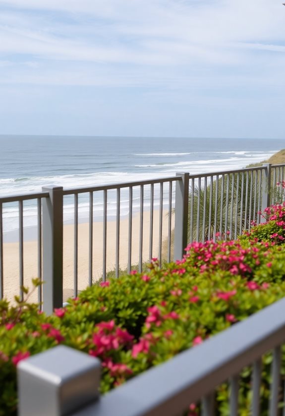 durable stylish aluminum fencing