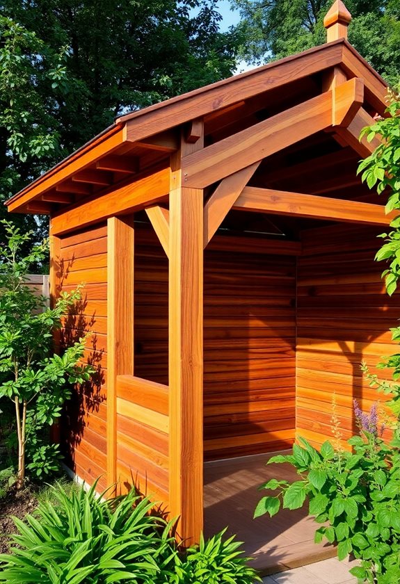 durable woods for gardens