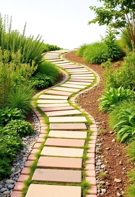 dynamic garden path design