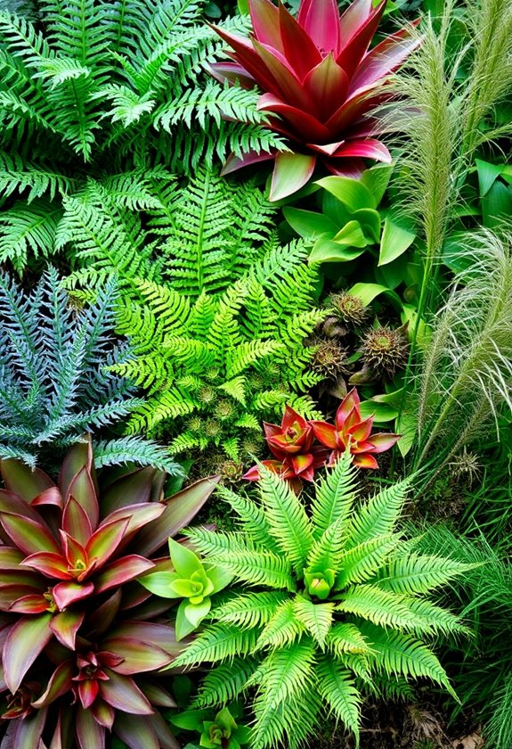 dynamic garden texture layering