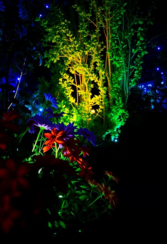 dynamic seasonal garden lighting