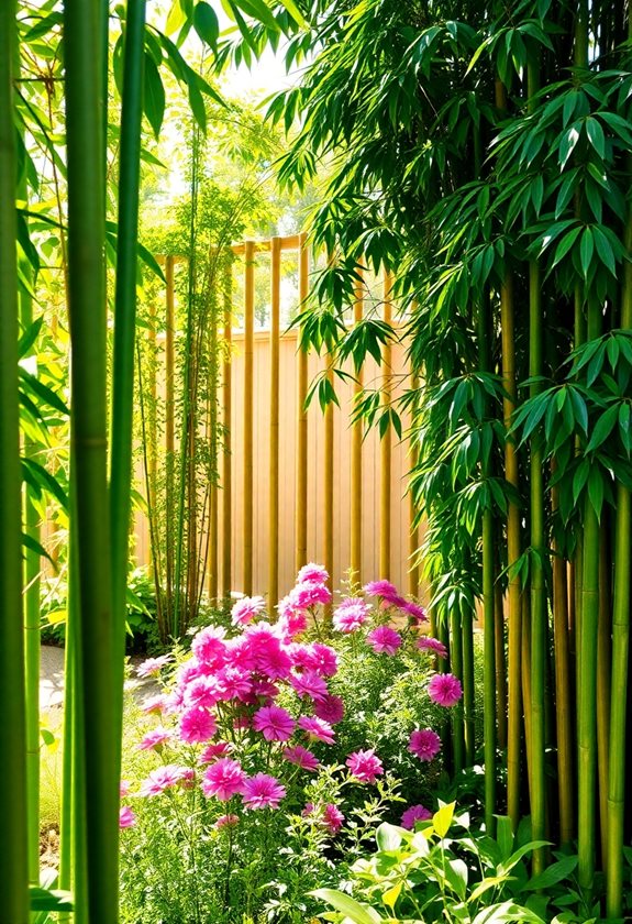 eco friendly bamboo fencing option