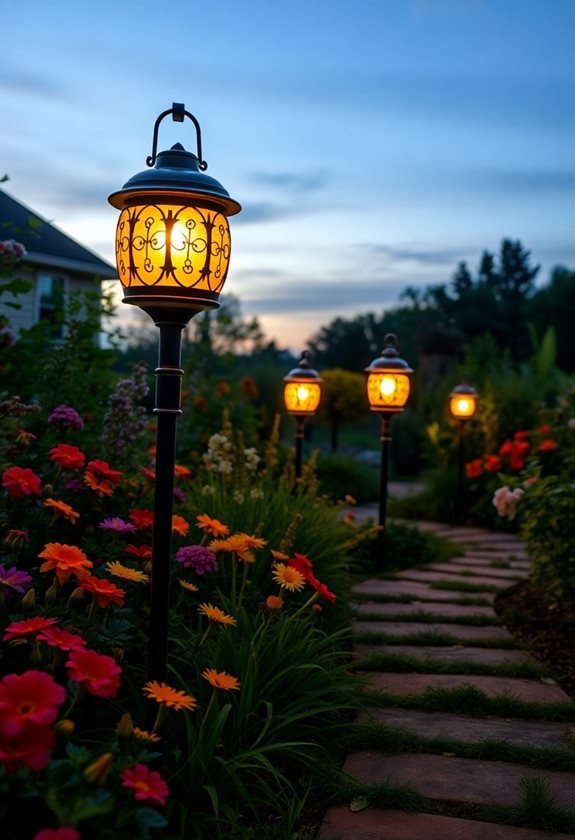 eco friendly decorative garden lighting
