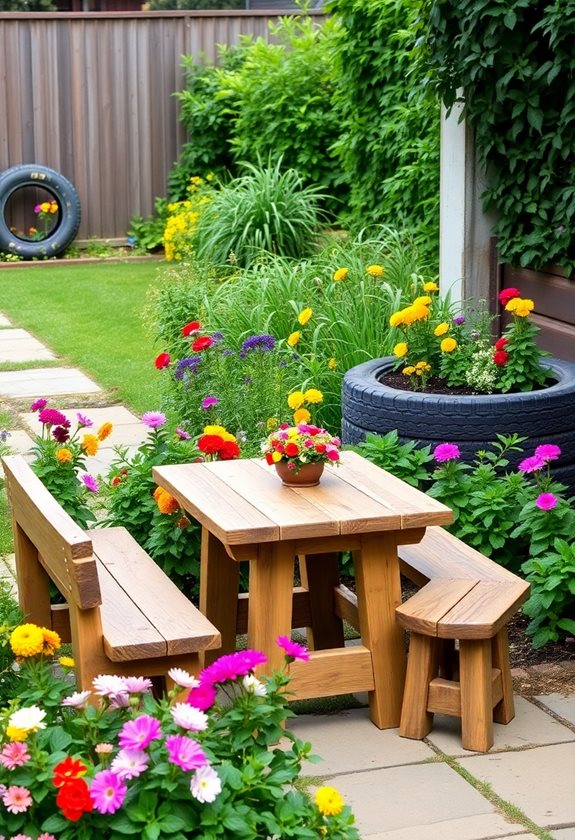 eco friendly garden furniture transformation