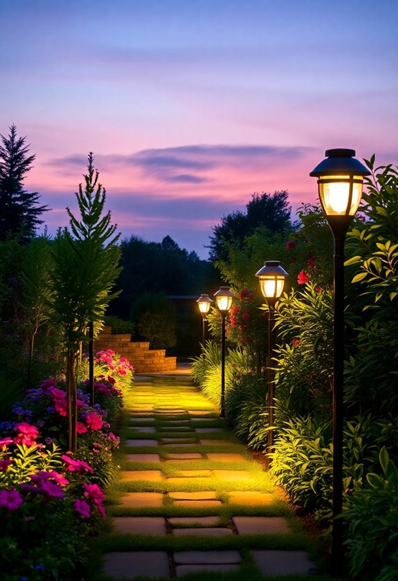 eco friendly garden lighting solution