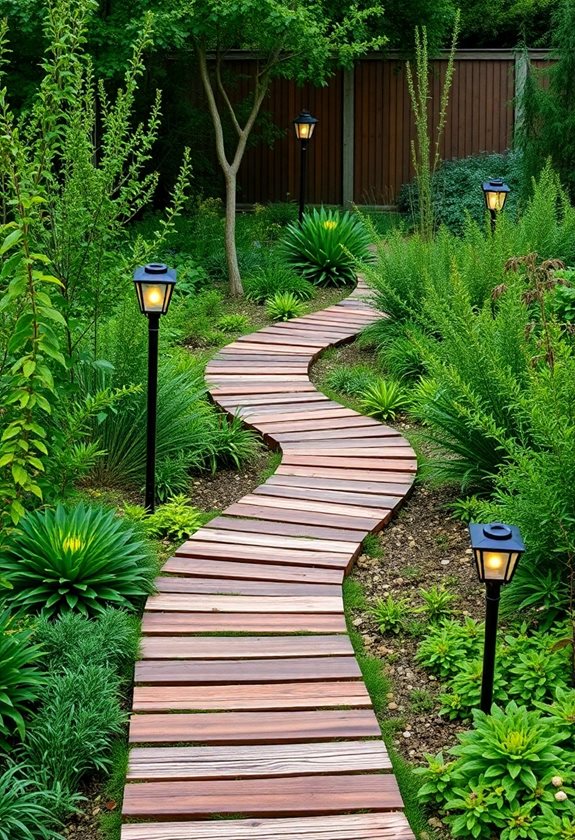 eco friendly garden pathway options
