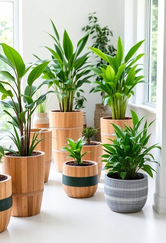 eco friendly garden planters