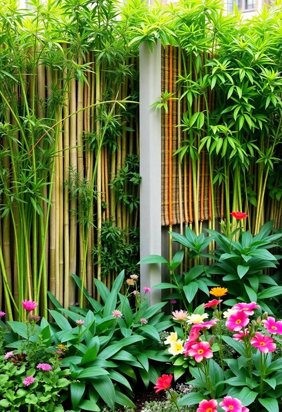 eco friendly garden privacy solutions