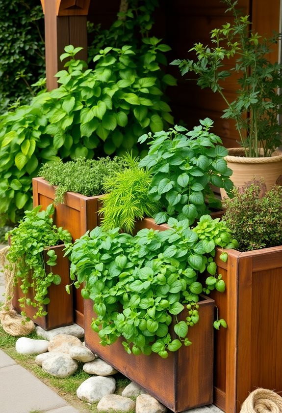 eco friendly natural planter materials