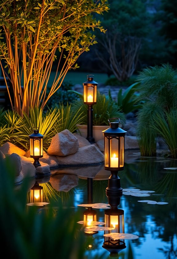 eco friendly pond lighting solutions