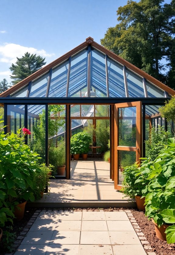 eco friendly solar greenhouse benefits