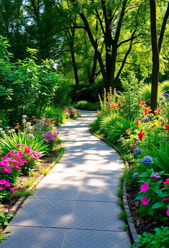 eco friendly vibrant pathways