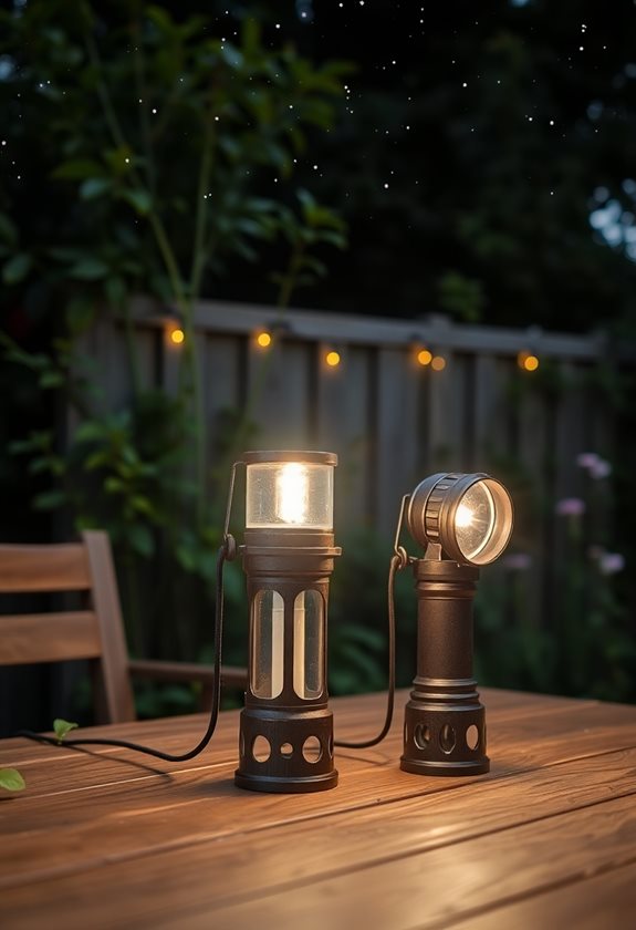 eco friendly wind up flashlight