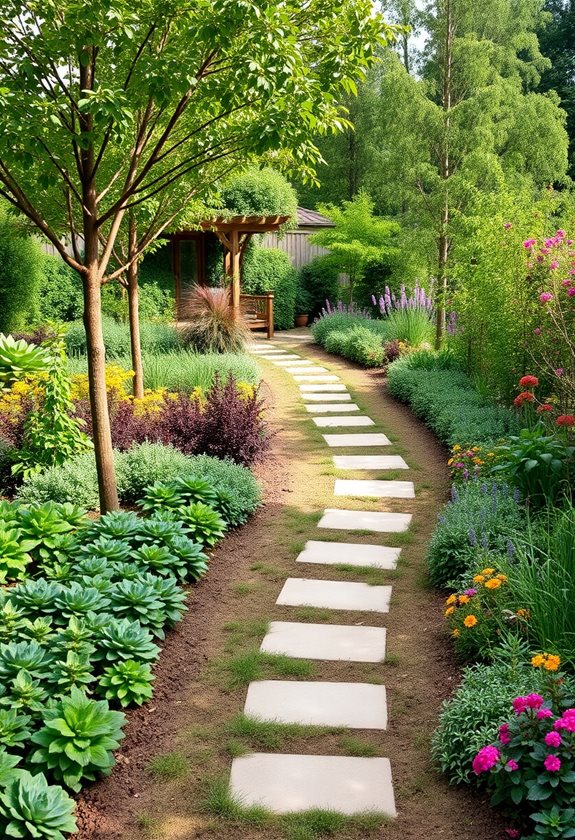 edible garden with accessibility