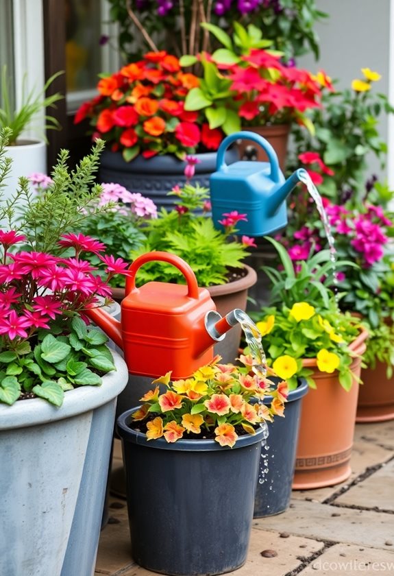 effective container watering techniques