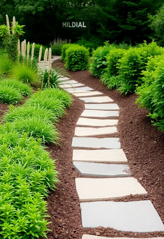 effective garden walkway drainage