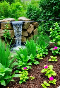 efficient garden water usage