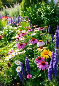 effortless vibrant garden blooms