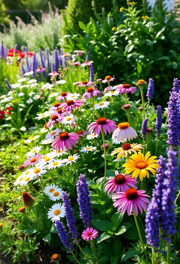 effortless vibrant garden blooms