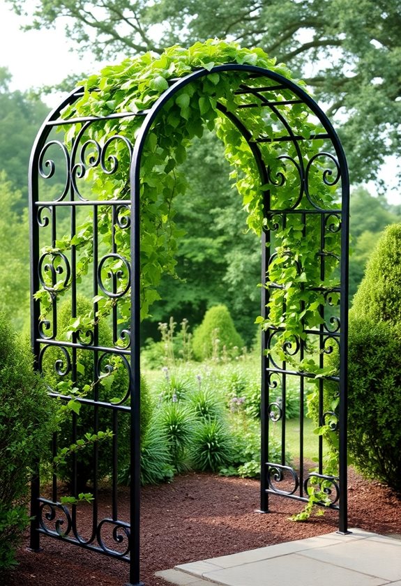 elegant durable garden support