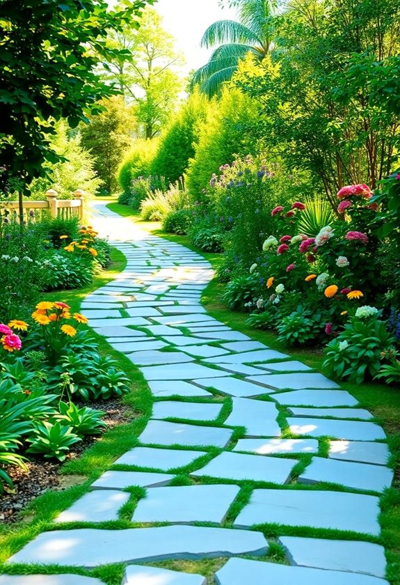 elegant garden pathway solution