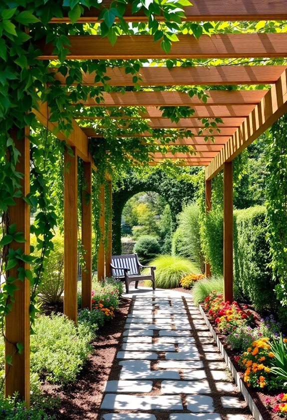 elegant outdoor relaxation space