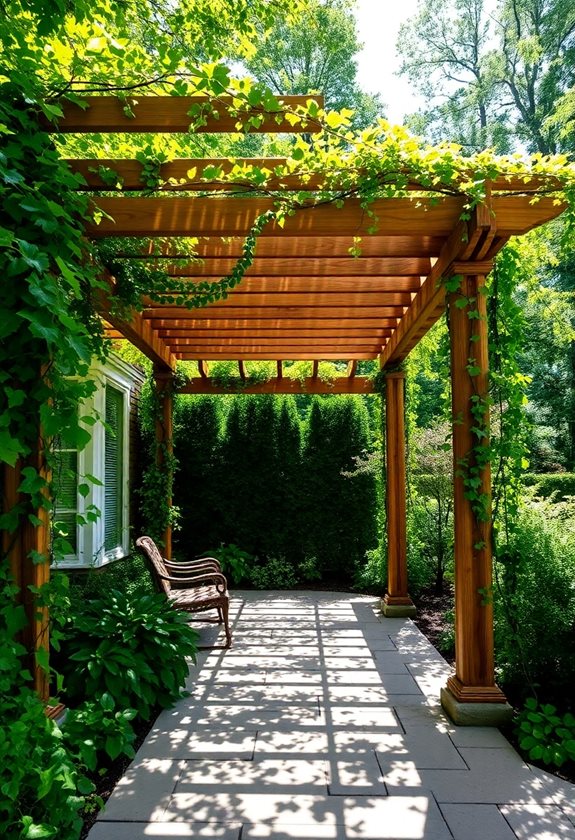 elegant outdoor shade structure