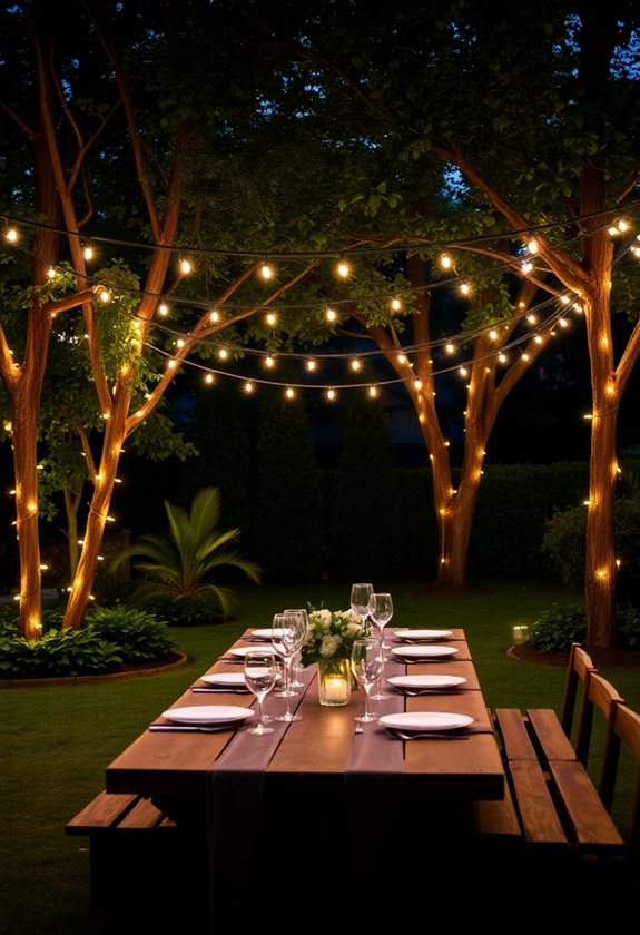elevate garden party ambiance