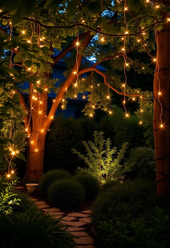 enchanting backyard lighting ideas