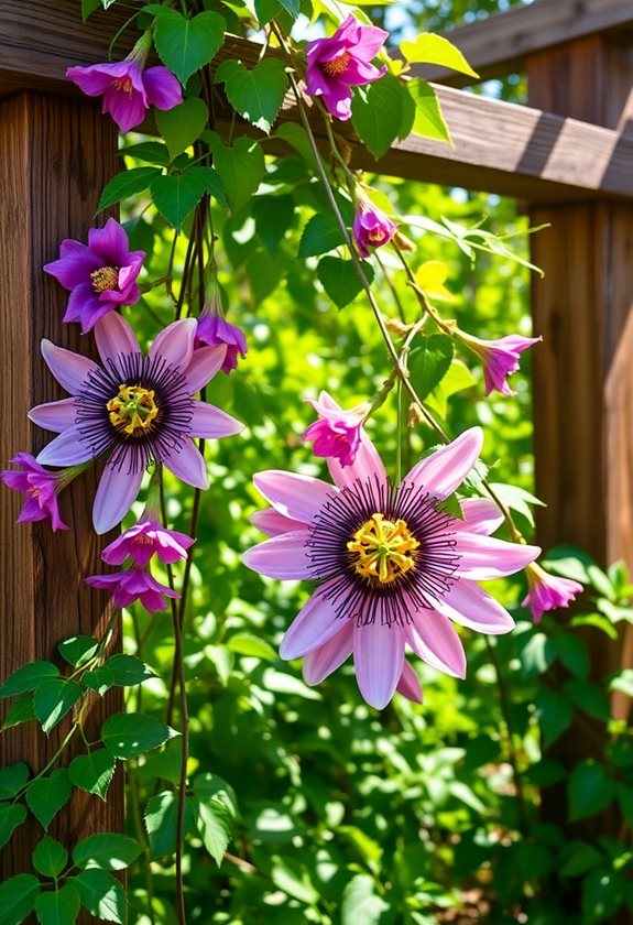 enchanting garden climber beauty