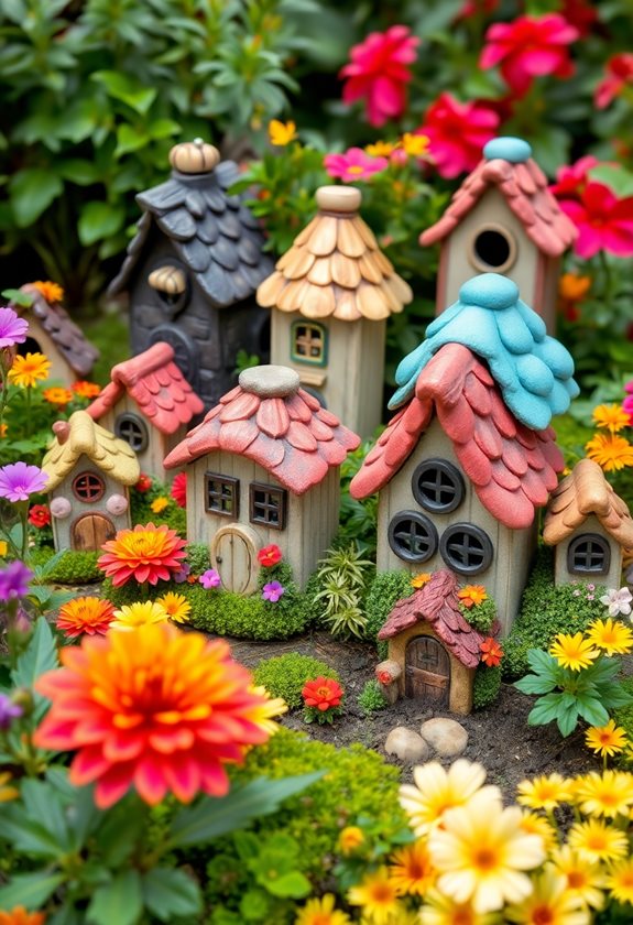 enchanting garden fairy houses