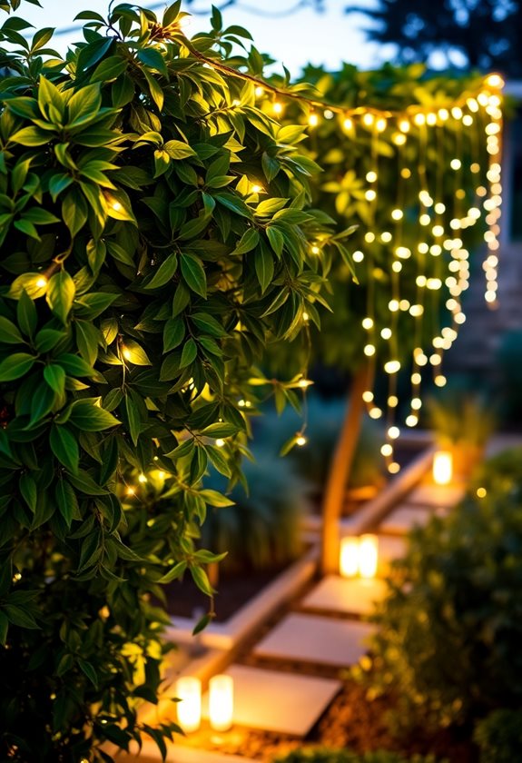 enchanting garden led lights