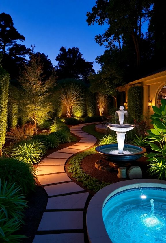 enchanting garden lighting investment