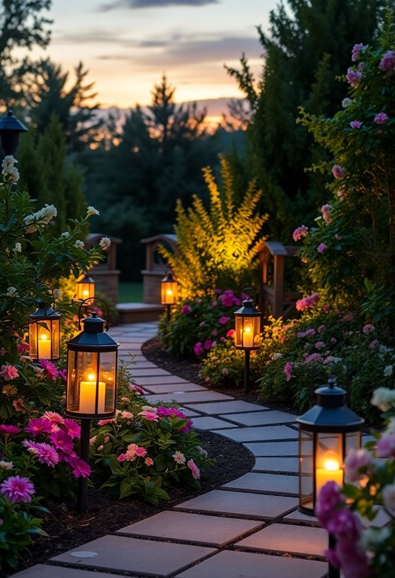 enchanting garden pathway lighting
