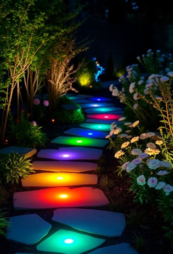 enchanting garden pathway lighting