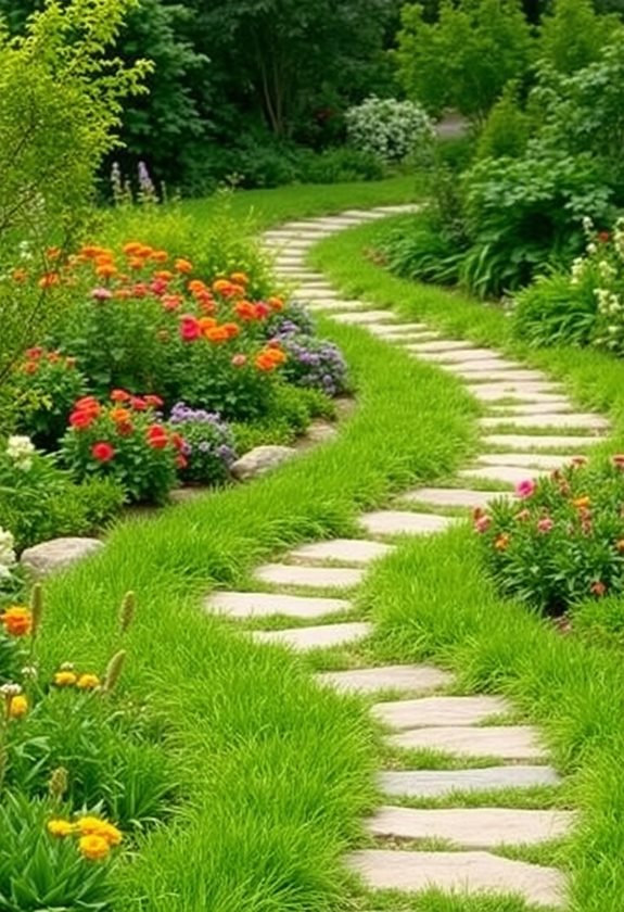 enchanting garden pathways curves