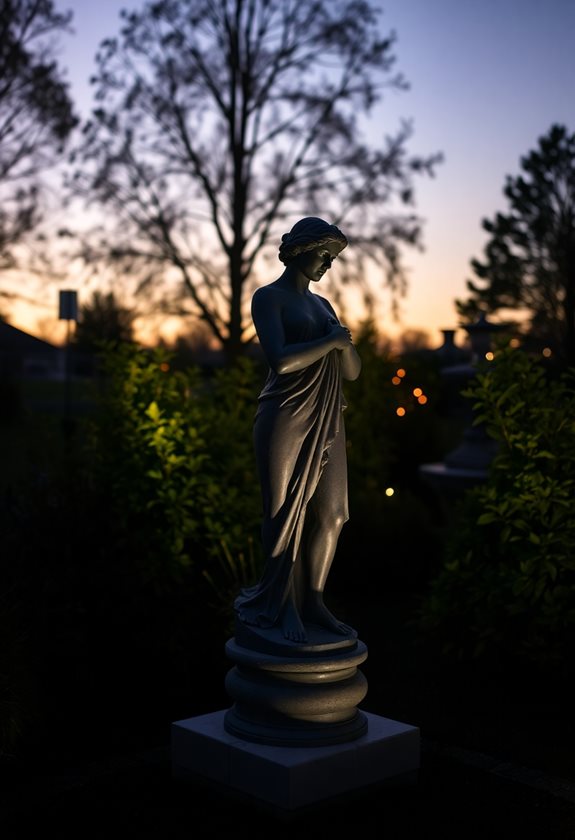 enchanting garden spotlighting techniques