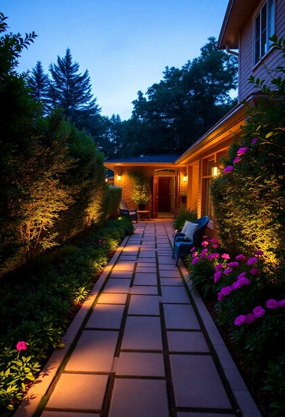 enchanting illuminated outdoor spaces