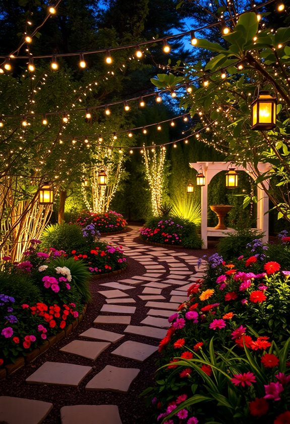 enchanting outdoor illumination ideas