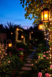 enchanting solar garden lights
