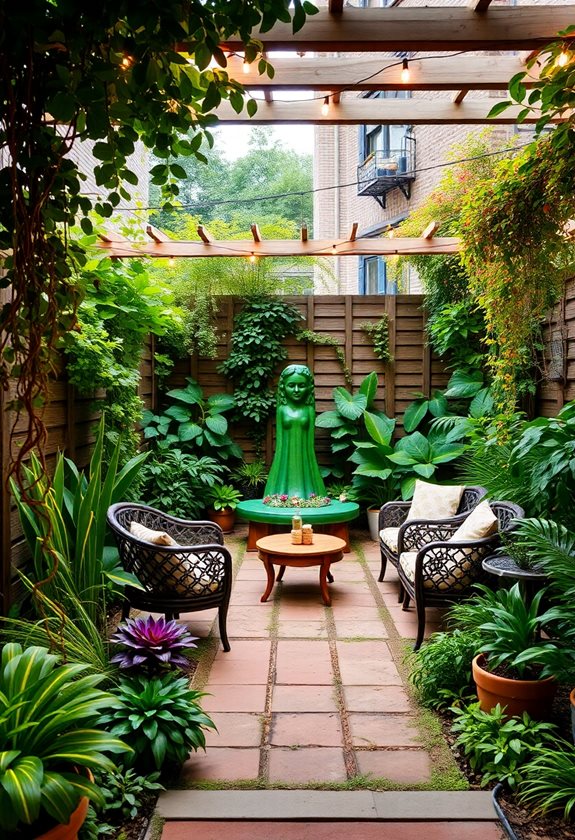 enclosed garden design tips