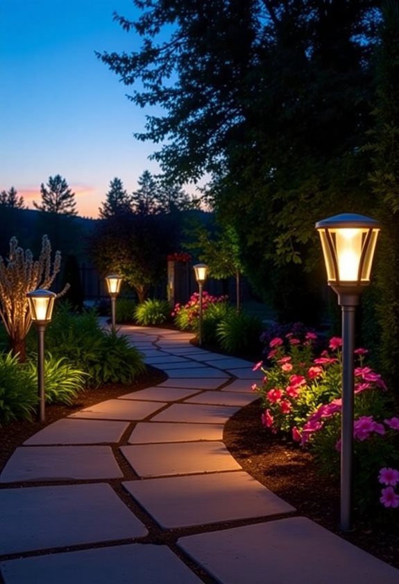 energy efficient garden illumination