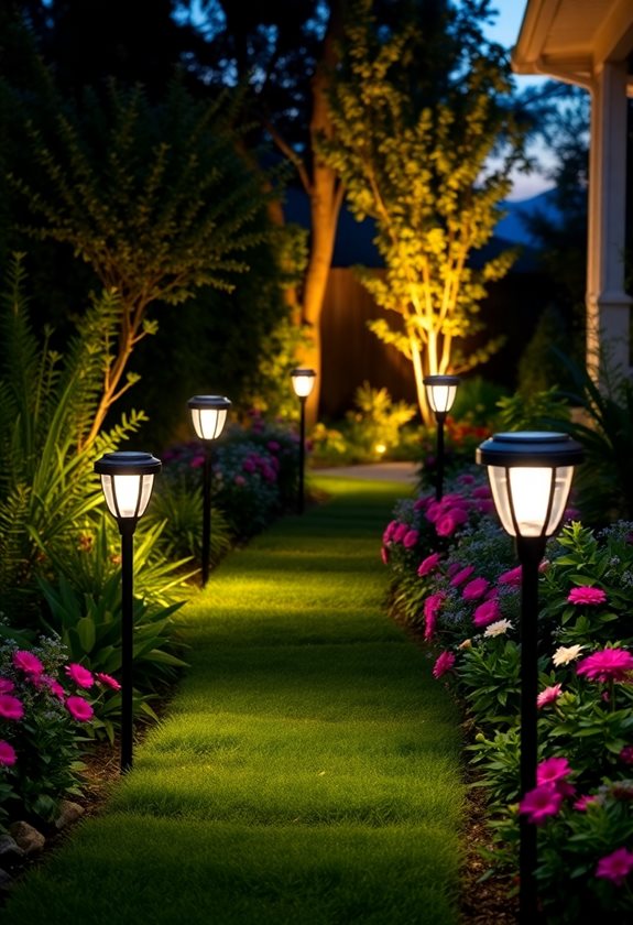 energy efficient garden lighting options