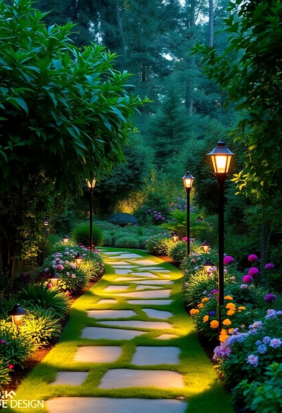 enhance garden ambiance beautifully