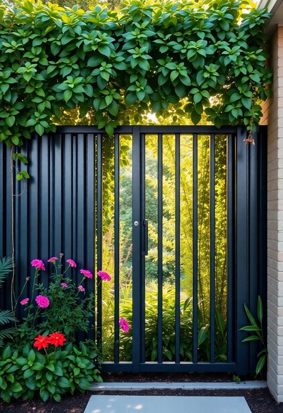 enhance garden privacy stylishly