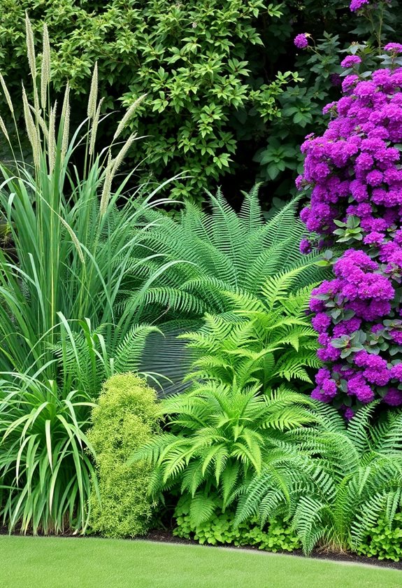 enhance garden with height